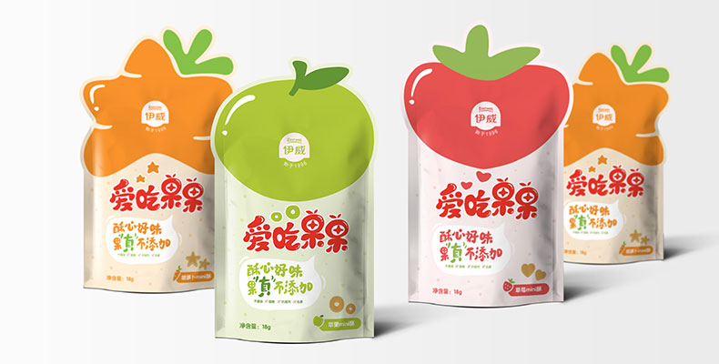 伊威愛吃果果包裝設(shè)計(jì)